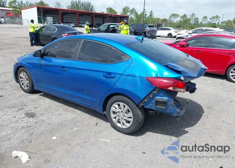 2017 Hyundai Elantra Se из США, поврежденный, VIN 5NPD74LF7HH080268